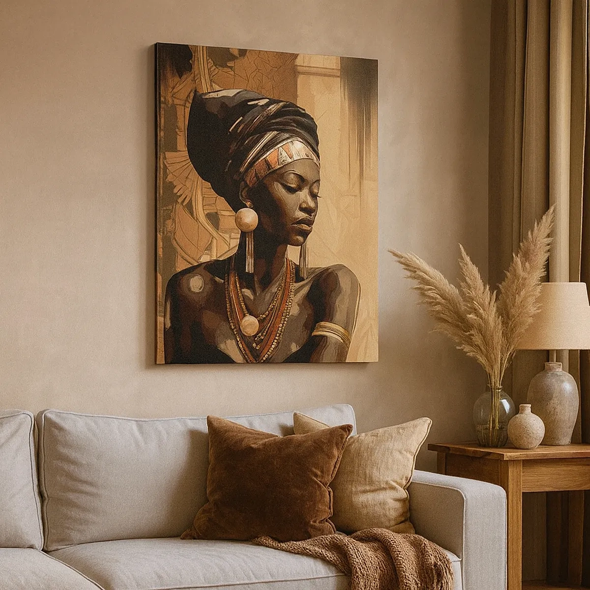 Tablou pe pânză - Maiestatea africană - 50x70 cm