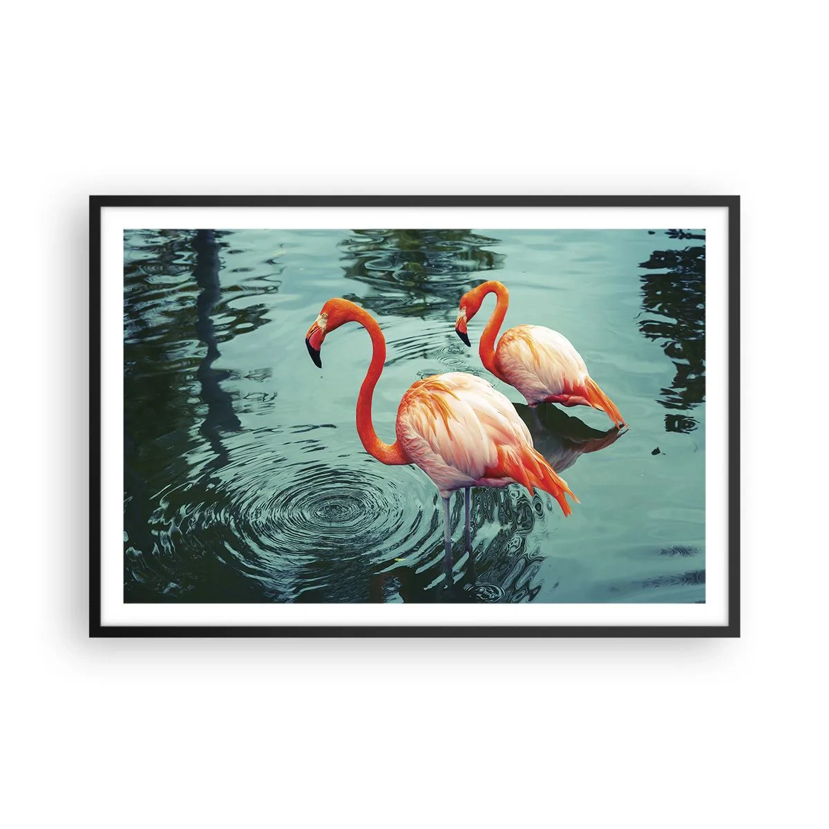 Poster în ramă neagră - Suntem bune de revistele de modă - 91x61 cm