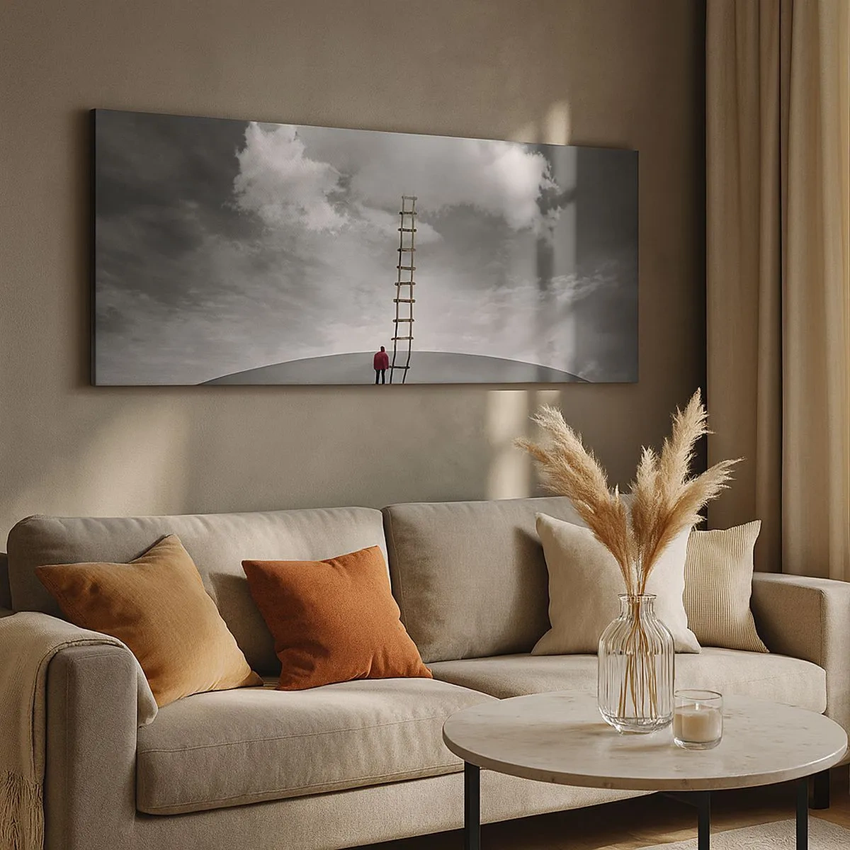 Tablou pe pânză - Orice este posibil - 100x40 cm