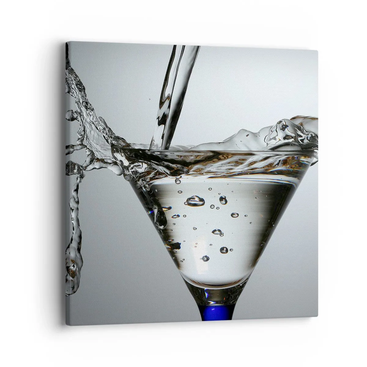 Tablou pe pânză - La marginea paharului - 40x40 cm