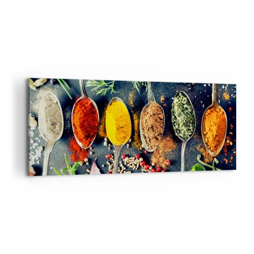 Tablou pe pânză - Magie culinară - 100x40 cm