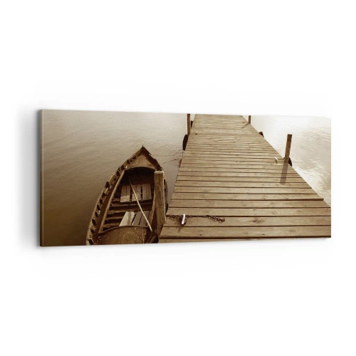 Tablou pe pânză - Marea pace - 100x40 cm