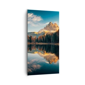 Tablou pe pânză - Peisaj dublat - 65x120 cm