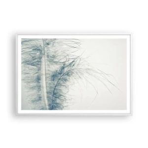 Poster în ramă albă - Șoapta naturii - 100x70 cm
