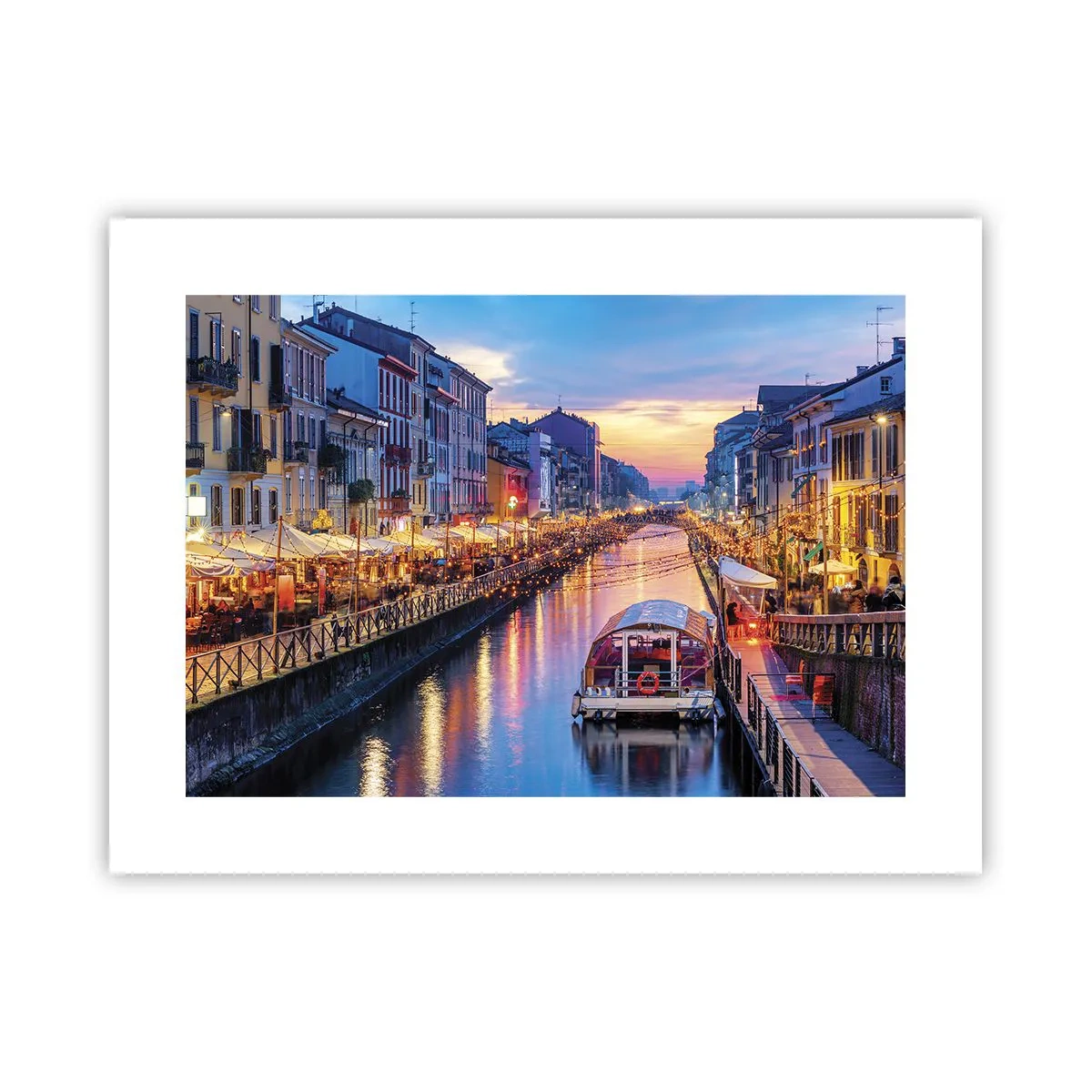 Poster - O seară de lumină și distracție - 40x30 cm