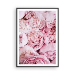 Poster în ramă neagră - Îmbrățișate și parfumate - 70x100 cm