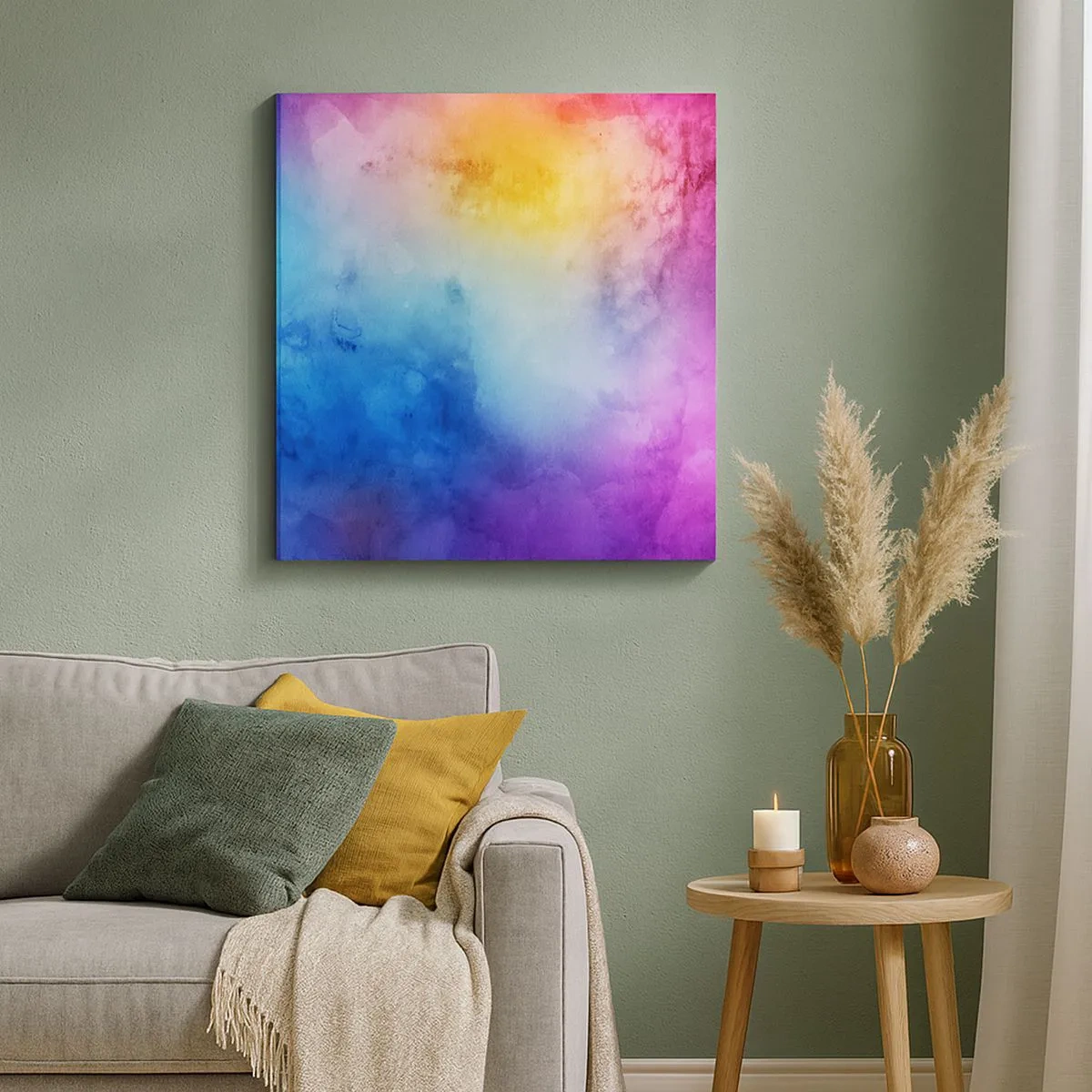 Tablou pe pânză - Aproape în al șaptelea cer - 30x30 cm