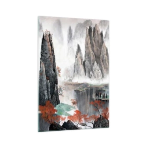 Tablou pe sticlă - Gardieni puternici - 70x100 cm