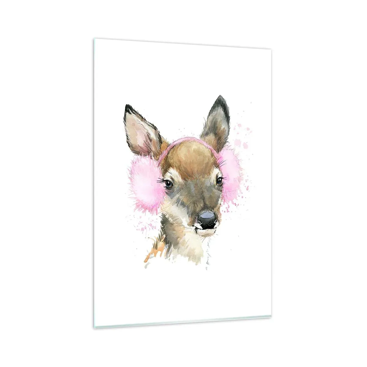 Tablou pe sticlă - Și gerul nu mai este înfricoșător - 80x120 cm