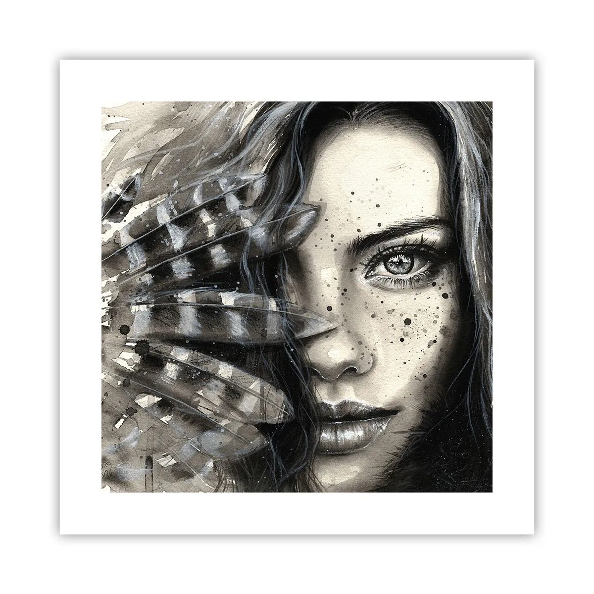 Poster - Frumusețe sălbatică - 40x40 cm