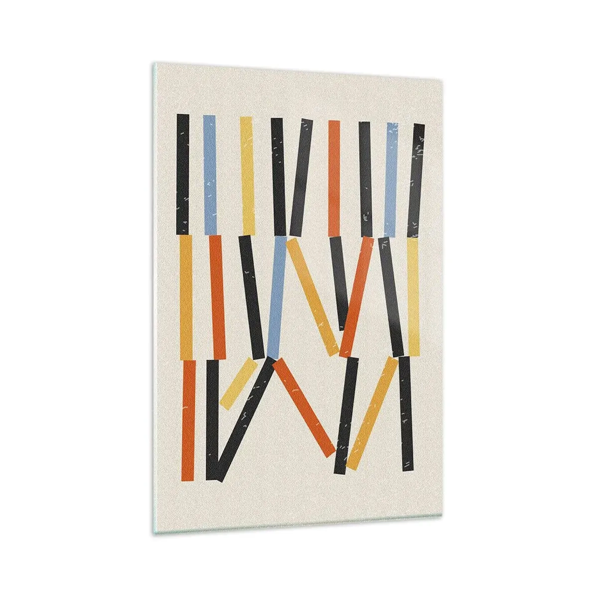 Tablou pe sticlă - Compoziție la nivel - 80x120 cm