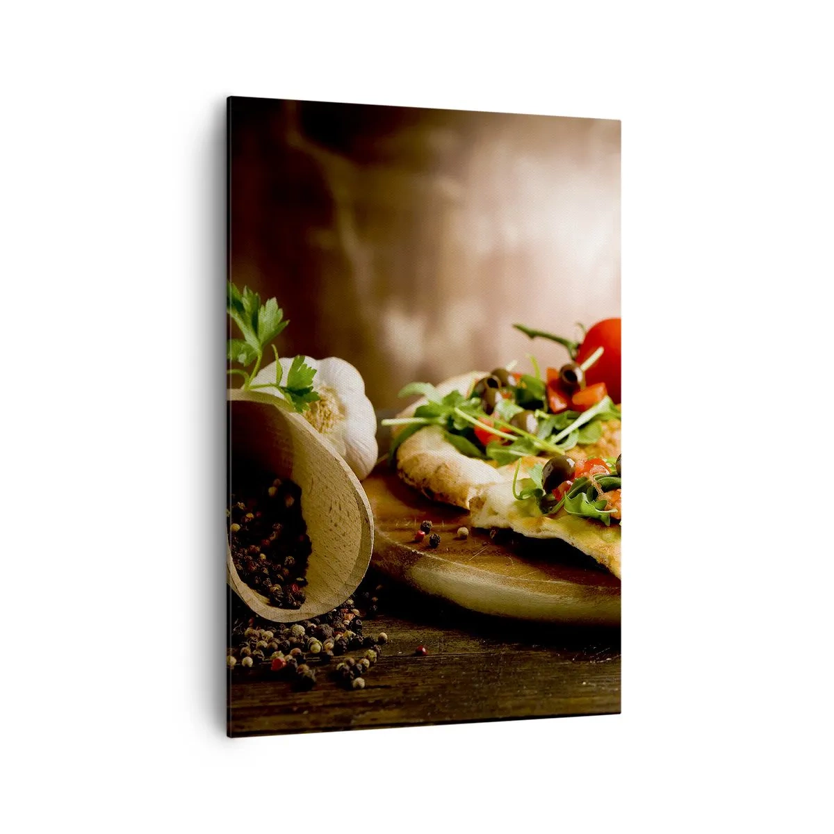 Tablou pe pânză - Direct din cuptor și din grădină - 70x100 cm