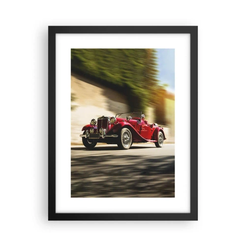 Poster în ramă neagră - Mai frumoasă decât Nike din Samothrace - 30x40 cm