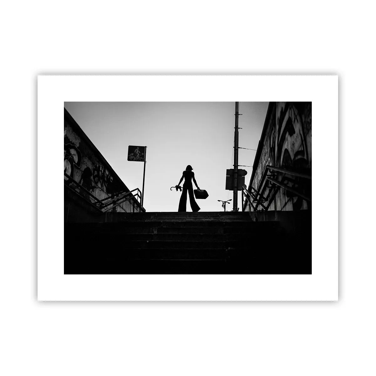 Poster - Rătăcire urbană - 40x30 cm