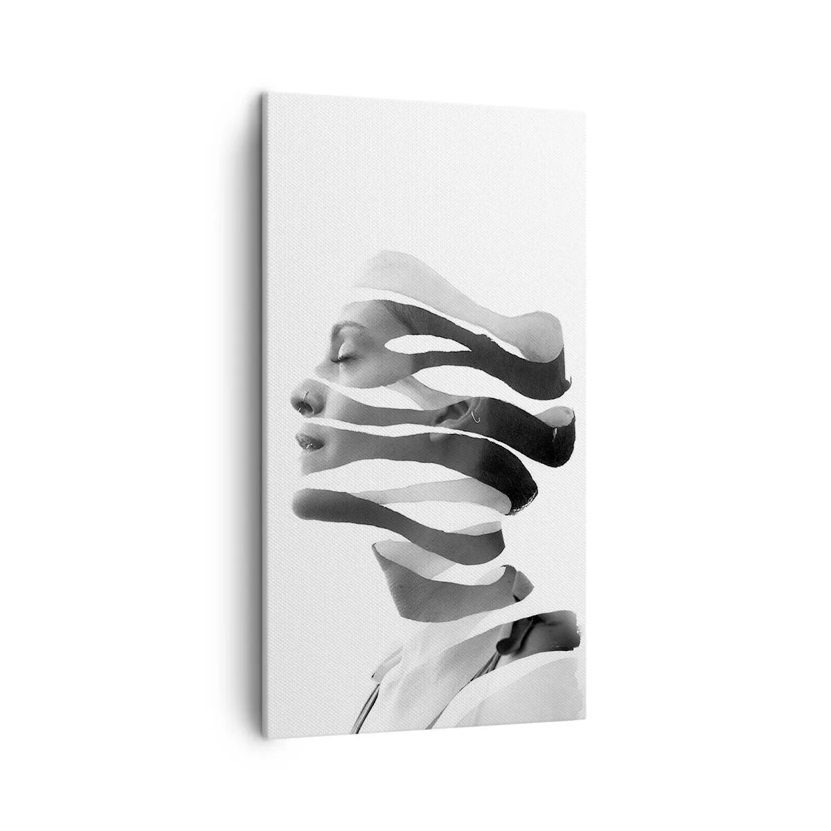 Tablou pe pânză - Un portret suprarealist - 45x80 cm