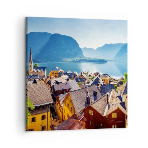 Tablou pe pânză - Nici că se putea mai pitoresc - 60x60 cm