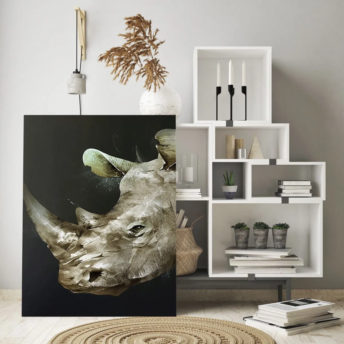 Tablou pe sticlă - Adevărata putere masculină - 50x70 cm