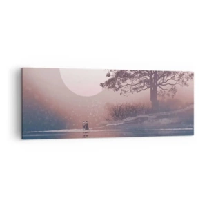 Tablou pe pânză - Minuni nocturne - 140x50 cm