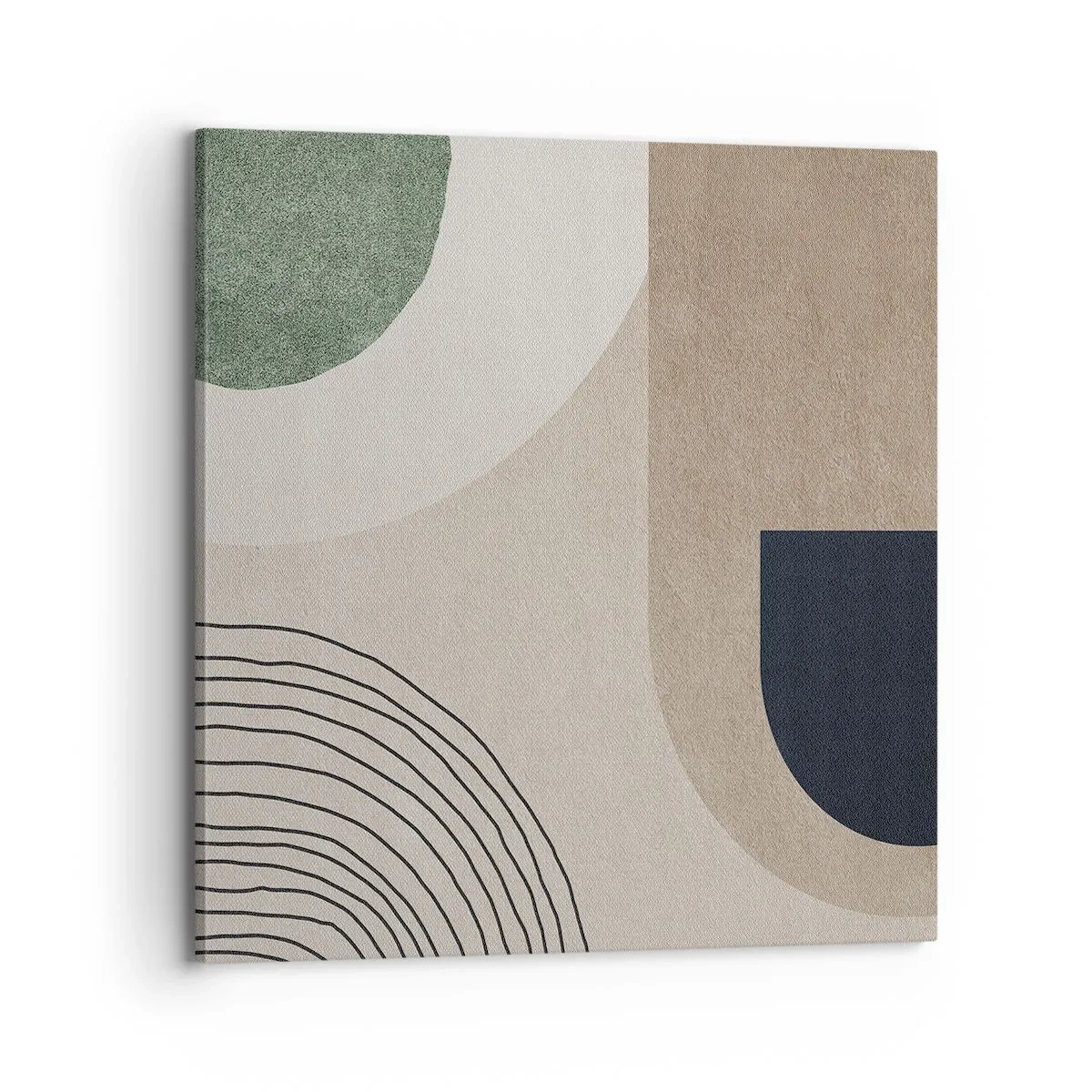 Tablou pe pânză - Blândețea ovalului - 70x70 cm