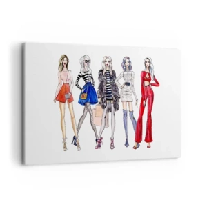 Tablou pe pânză - Every week Fashion Week - 120x80 cm