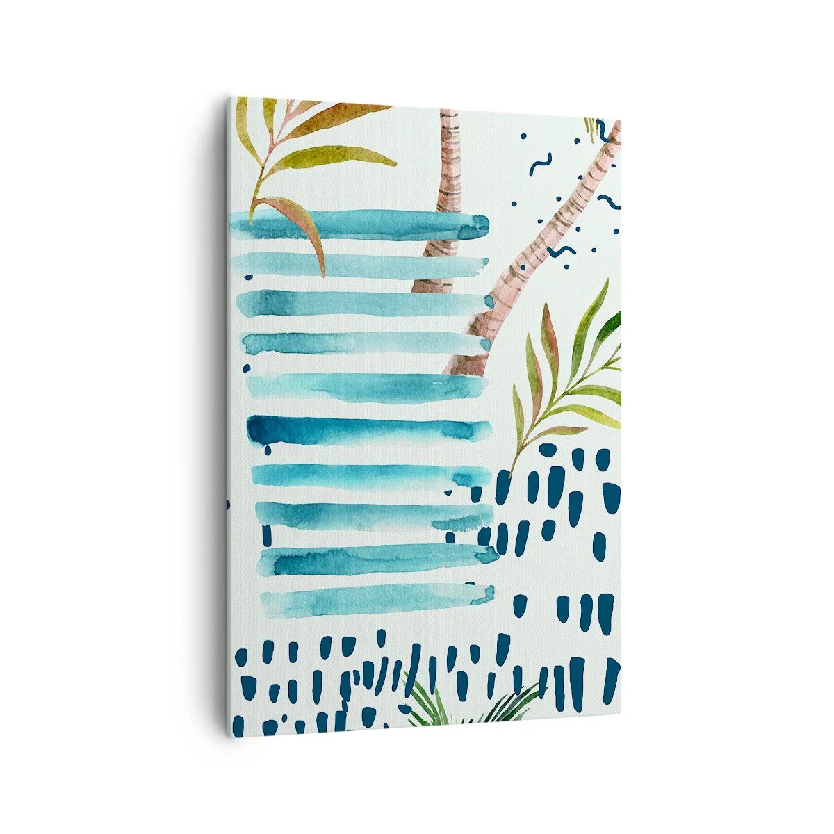 Tablou pe pânză - Vacanță sub palmieri - 70x100 cm