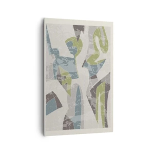 Tablou pe pânză - Compoziție din spatele geamului - 80x120 cm