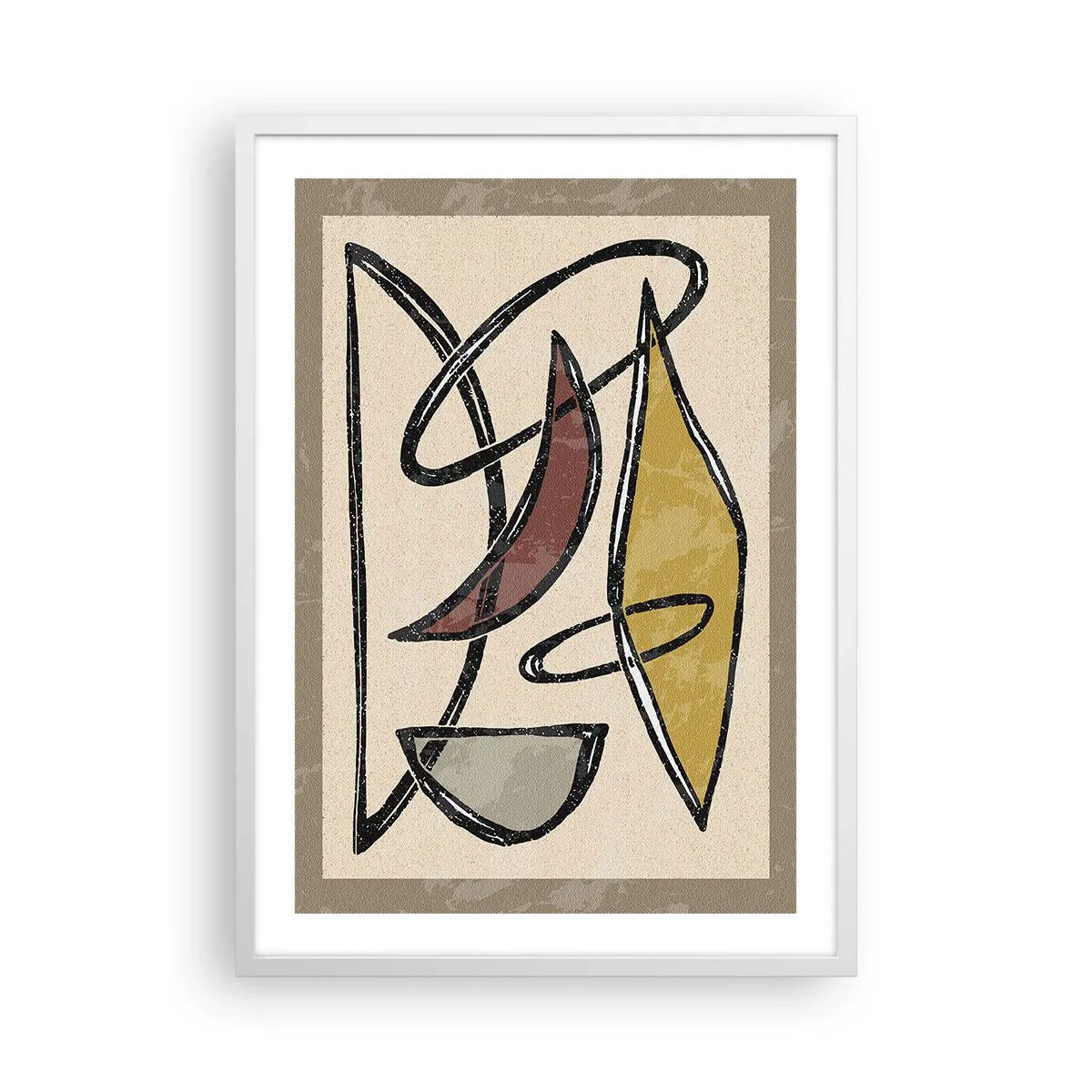 Poster în ramă albă - Vertical și orizontal - 50x70 cm