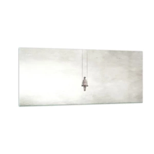 Tablou pe sticlă - Copilul din noi - 100x40 cm