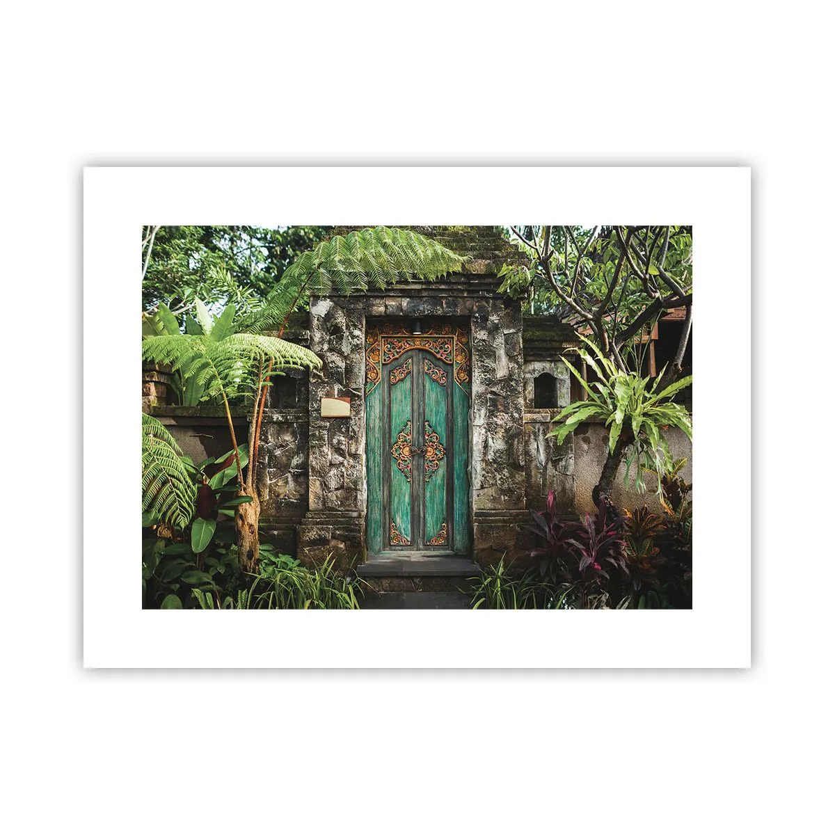 Poster - O ușă către o lume exotică - 40x30 cm