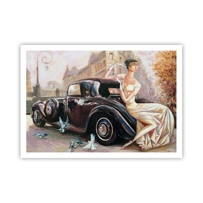 Poster - Eleganță retro - 100x70 cm