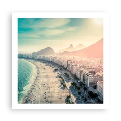 Poster - Vacanță perpetuă în Rio - 60x60 cm