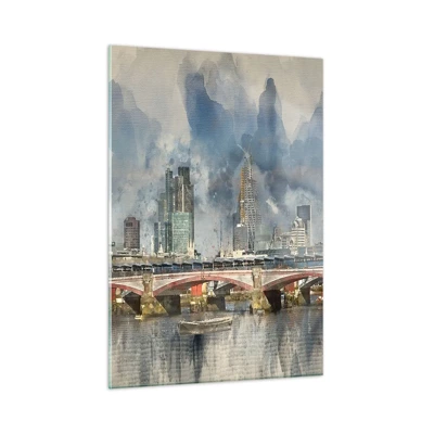 Tablou pe sticlă - Londra în toată splendoarea ei - 50x70 cm