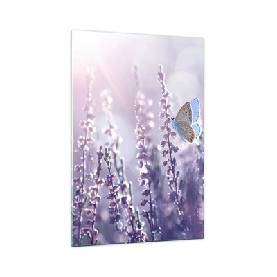 Tablou pe sticlă - Sărut de fluture - 70x100 cm