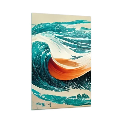 Tablou pe sticlă - Visul unui surfer - 70x100 cm