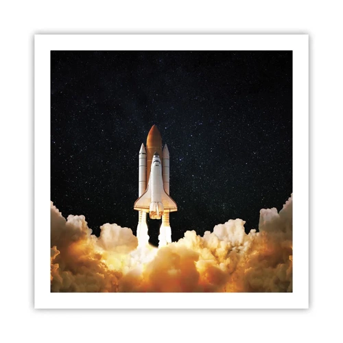 Poster - Ad astra! - 60x60 cm