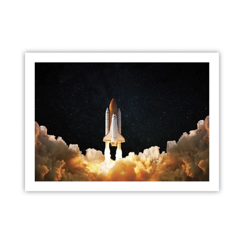 Poster - Ad astra! - 70x50 cm