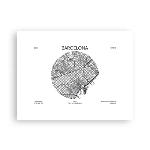 Poster - Anatomia Barcelonei - 40x30 cm