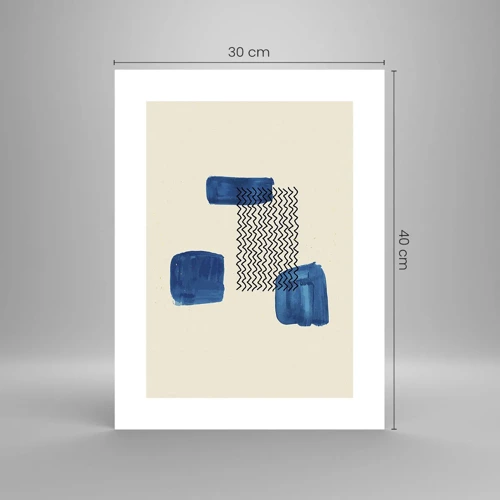 Poster - Cvartet abstract - 30x40 cm