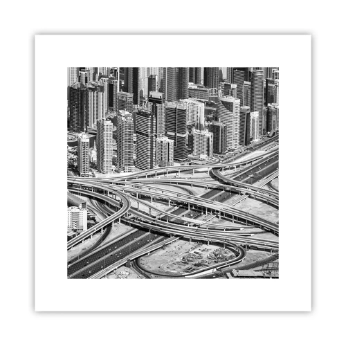 Poster - Dubai - orașul imposibil - 30x30 cm