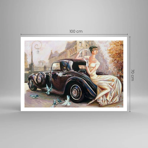 Poster - Eleganță retro - 100x70 cm