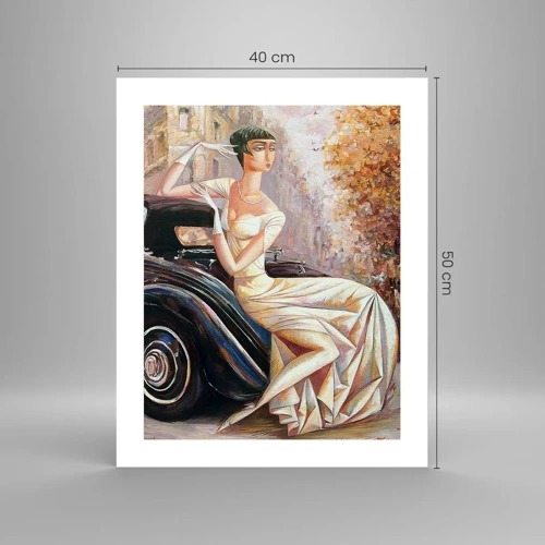 Poster - Eleganță retro - 40x50 cm