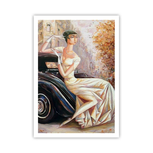 Poster - Eleganță retro - 70x100 cm