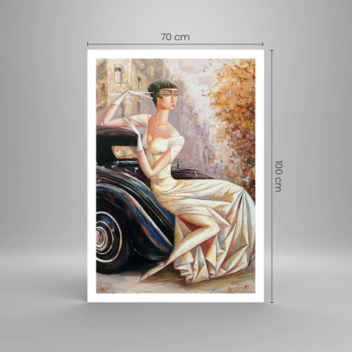 Poster - Eleganță retro - 70x100 cm