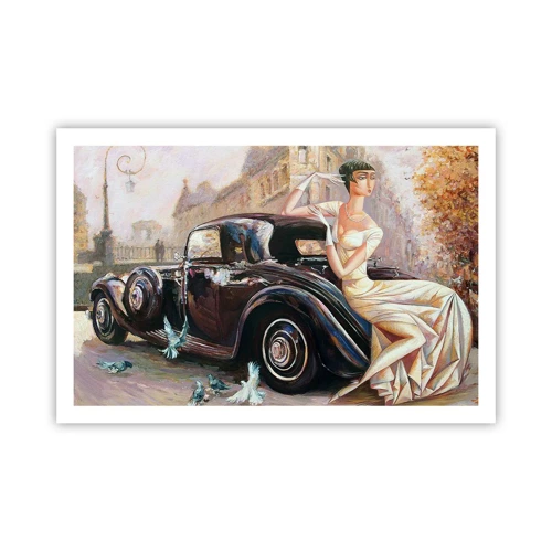 Poster - Eleganță retro - 91x61 cm