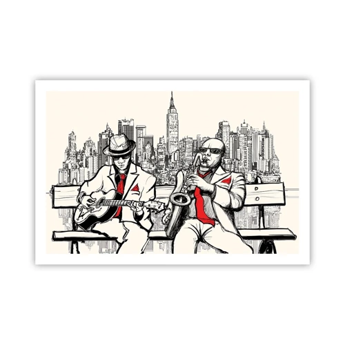 Poster - Improvizație la New York - 91x61 cm