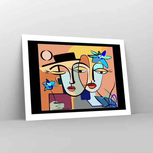 Poster - Întâlnire cu Picasso - 70x50 cm