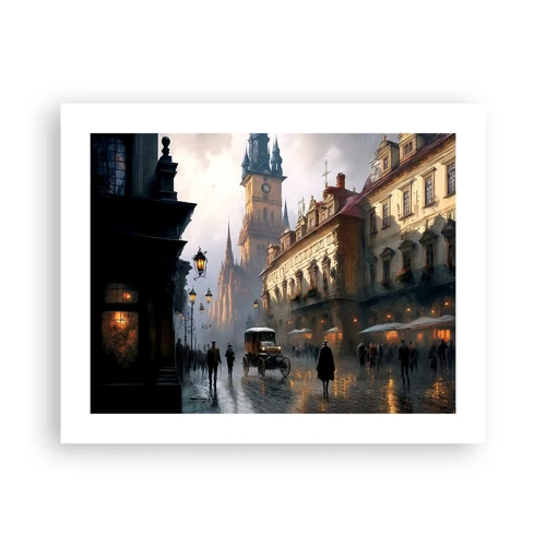 Poster - Magia unei seri la Praga - 50x40 cm