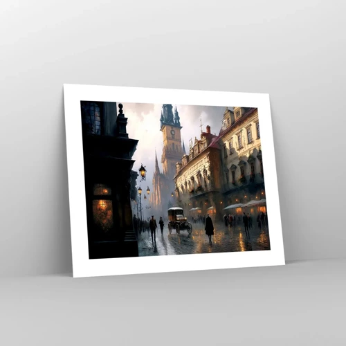 Poster - Magia unei seri la Praga - 50x40 cm