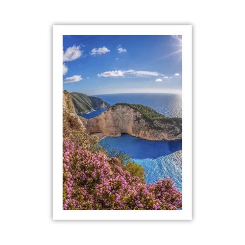 Poster - Marea mea vacanță grecească - 50x70 cm