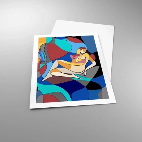 Poster - Nudul cubist - 50x70 cm